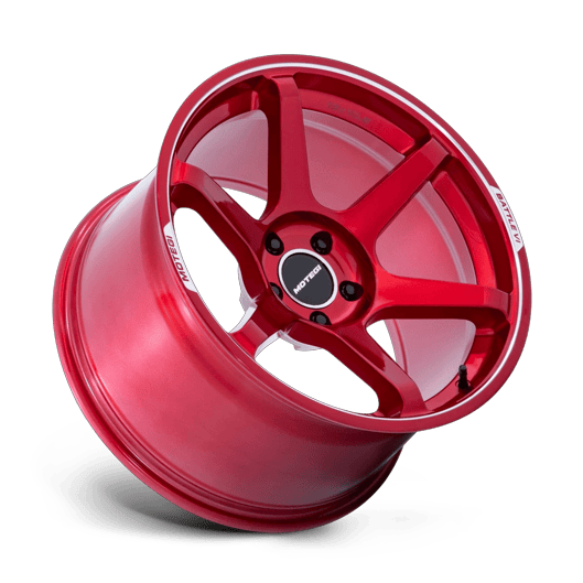Motegi MR160 BATTLE VI 18x8.5 Cherry Red Metallic W/ Mch Lip 5x114.3 35mm