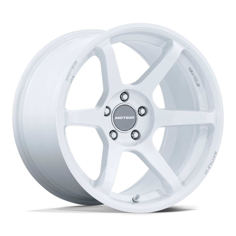 Motegi MR160 BATTLE VI 18x9.5 Matsuri White Pearl 5x114.3 35mm