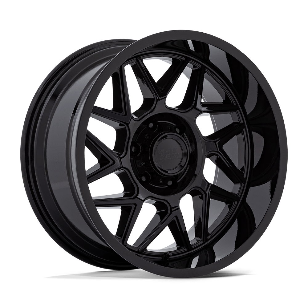 Moto Metal MO812 TURBINE 20x9 Gloss Black 6x135 20mm