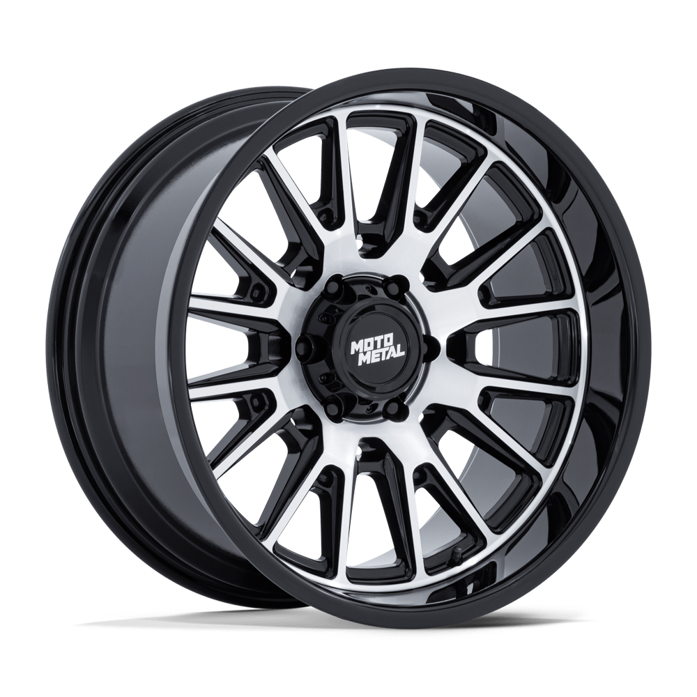 Moto Metal MO814 TEKTON 20x9 Gloss Black W/ Machined Face 6x135 20mm