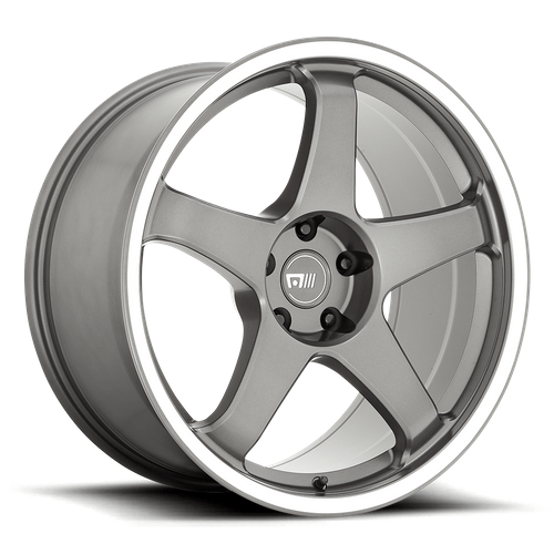 Motegi MR151 CS5 18x8.5 Gunmetal W/ Machined Lip 5x114.3 35mm