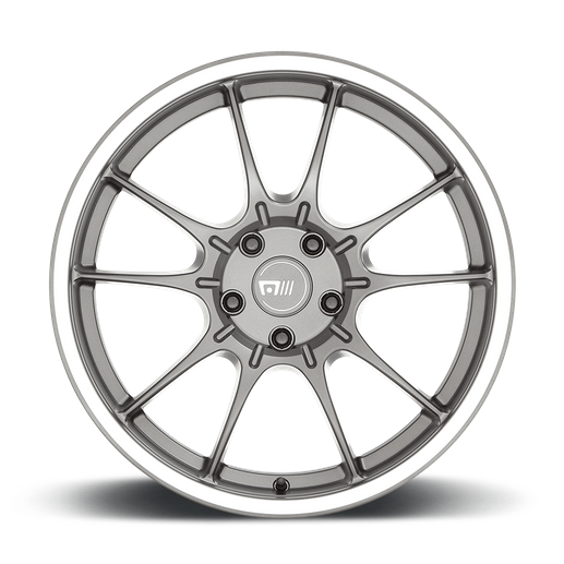 Motegi MR152 SS5 18x9.5 Gunmetal W/ Machined Lip 5x114.3 40mm