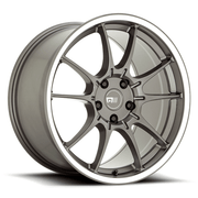 Motegi MR152 SS5 18x9.5 Gunmetal W/ Machined Lip 5x114.3 40mm