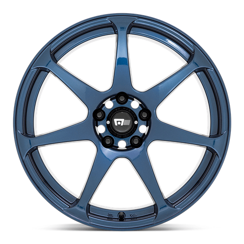 Motegi MR154 BATTLE 17x8 Midnight Blue 5x114.3 30mm