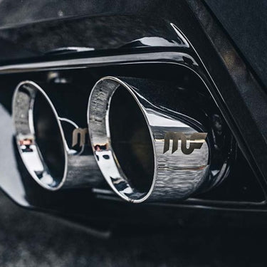 MagnaFlow 2015-2017 Ford Mustang V6 3.7L Race Series Axle Back w/ Dual Polished Tips