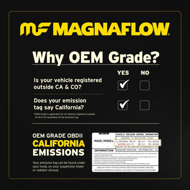 MagnaFlow Converter Direct Fit 10-14 Ford F-150 6.2L