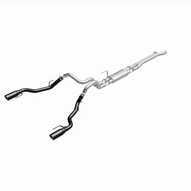 MagnaFlow SYS Cat-Back 2017 Ford F-150 Raptor 3.5L Dual Black Coated 3in Tips