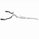 MagnaFlow SYS Cat-Back 2017 Ford F-150 Raptor 3.5L Dual Black Coated 3in Tips