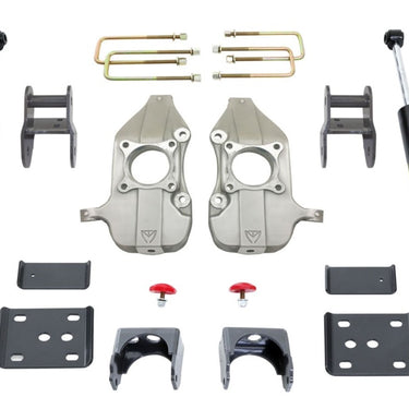 MaxTrac 15-18 Ford F-150 2WD 2in/4in MaxPro Lowering Spindle Kit