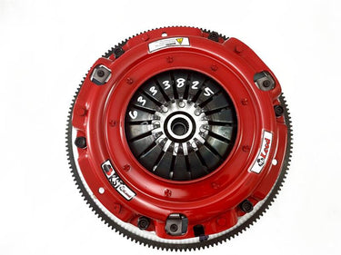McLeod RST Twin Disc Clutch Kit 18-19 Ford Mustang GT 1 x 23 Spline 0 Bal w/164T 8 Bolt AL Flywheel