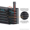 Mishimoto 11-14 Ford F150 Transmission Cooler - Silver