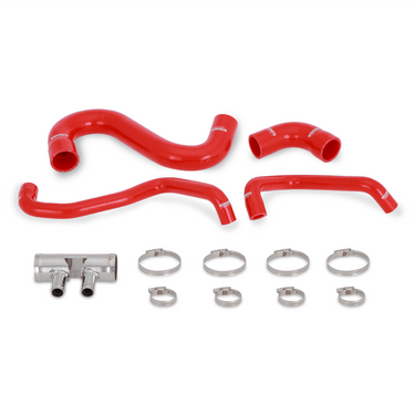 Mishimoto 2015+ Ford Mustang GT Silicone Lower Radiator Hose - Red