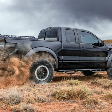 N-Fab Nerf Step 09-14 Ford F-150/Raptor/Lobo SuperCrew - Tex. Black - Cab Length - 3in