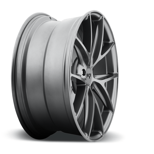 Niche 1PC M116 MISANO 19x8.5 Matte Gun Metal 5x114.3 33mm