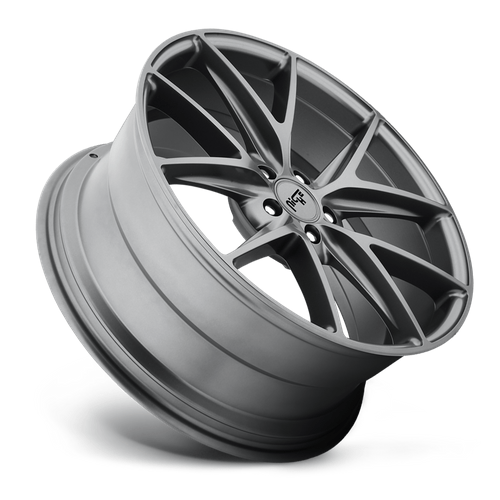 Niche 1PC M116 MISANO 18x8 Matte Gun Metal 5x114.3 40mm