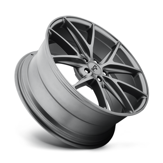 Niche 1PC M116 MISANO 19x8.5 Matte Gun Metal 5x114.3 33mm