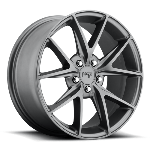 Niche 1PC M116 MISANO 19x9.5 Matte Gun Metal 5x114.3 35mm