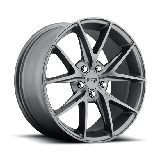 Niche 1PC M116 MISANO 19x8.5 Matte Gun Metal 5x114.3 33mm