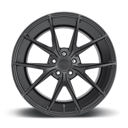 Niche 1PC M117 MISANO 20x10.5 Matte Black 5x114.3 30mm