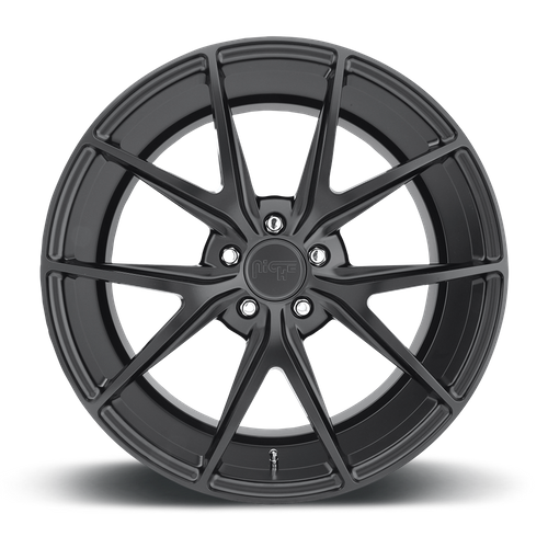 Niche 1PC M117 MISANO 19x8.5 Matte Black 5x114.3 45mm