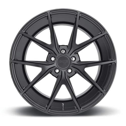 Niche 1PC M117 MISANO 19x8.5 Matte Black 5x114.3 33mm