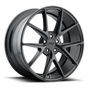 Niche 1PC M117 MISANO 20x9 Matte Black 5x114.3 25mm