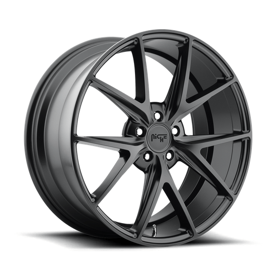 Niche 1PC M117 MISANO 20x10.5 Matte Black 5x114.3 30mm