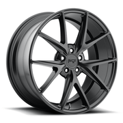 Niche 1PC M117 MISANO 18x8 Matte Black 5x114.3 40mm
