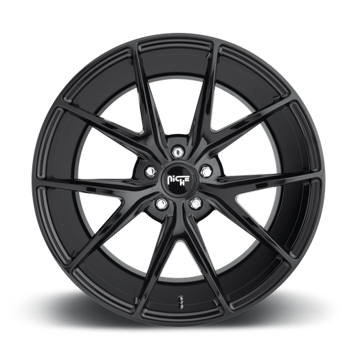 Niche 1PC M119 MISANO 20x10 Gloss Black 5x114.3 40mm