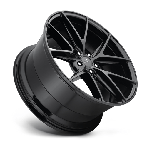 Niche 1PC M119 MISANO 20x10 Gloss Black 5x114.3 40mm