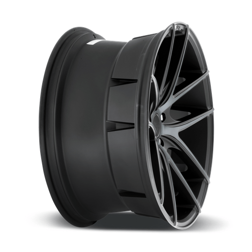 Niche 1PC M130 TARGA 20x10 Matte Black Double Dark Tint 5x114.3 40mm