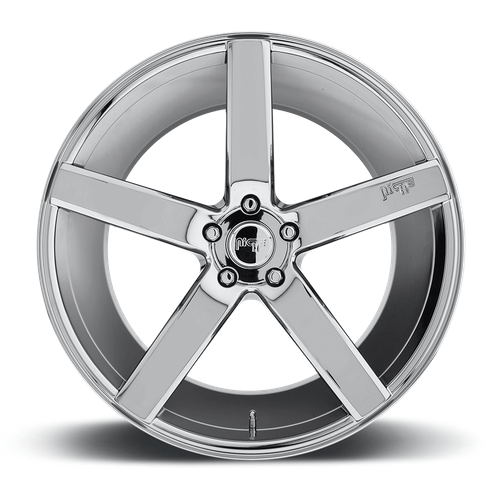 Niche 1PC M132 MILAN 20x8.5 Chrome Plated 5x114.3 35mm
