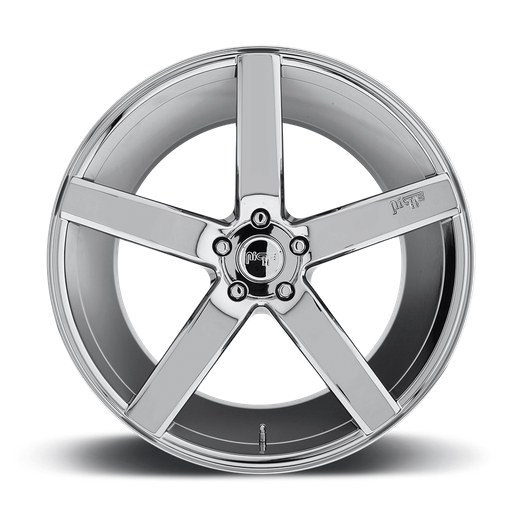 Niche 1PC M132 MILAN 20x8.5 Chrome Plated 5x114.3 35mm
