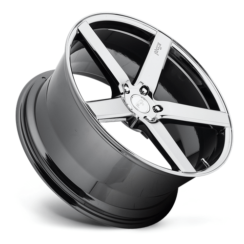 Niche 1PC M132 MILAN 20x8.5 Chrome Plated 5x114.3 35mm