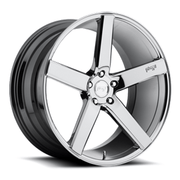 Niche 1PC M132 MILAN 20x8.5 Chrome Plated 5x114.3 35mm