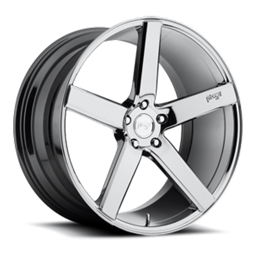 Niche 1PC M132 MILAN 20x8.5 Chrome Plated 5x114.3 35mm