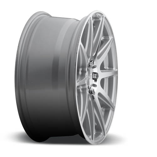 Niche 1PC M146 ESSEN 20x10 Gloss Silver Machined 5x114.3 40mm