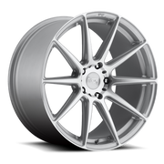 Niche 1PC M146 ESSEN 20x10 Gloss Silver Machined 5x114.3 40mm