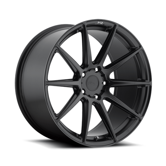 Niche 1PC M147 ESSEN 19x8.5 Matte Black 5x114.3 35mm