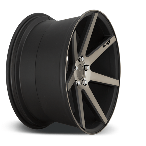 Niche 1PC M150 VERONA 19x9.5 Matte Black Machined 5x114.3 35mm
