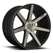 Niche 1PC M150 VERONA 20x9 Matte Black Machined 5x114.3 35mm