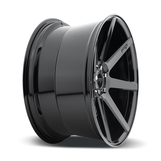 Niche 1PC M168 VERONA 18x8 Gloss Black 5x114.3 40mm