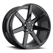 Niche 1PC M168 VERONA 18x8 Gloss Black 5x114.3 40mm