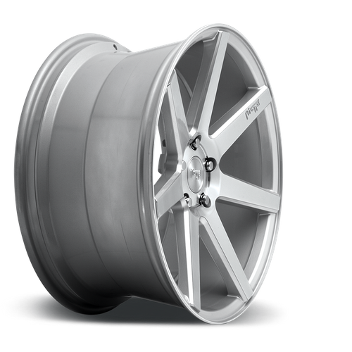Niche 1PC M179 VERONA 20x9 Gloss Silver Machined 5x114.3 35mm