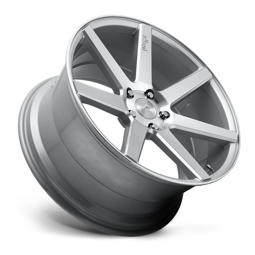 Niche 1PC M179 VERONA 20x9 Gloss Silver Machined 5x114.3 35mm