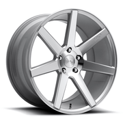 Niche 1PC M179 VERONA 19x8.5 Gloss Silver Machined 5x114.3 35mm