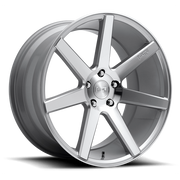 Niche 1PC M179 VERONA 20x9 Gloss Silver Machined 5x114.3 35mm