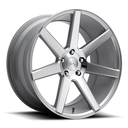 Niche 1PC M179 VERONA 20x9 Gloss Silver Machined 5x114.3 35mm
