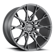 Niche 1PC M182 STACCATO 20x10 Matte Anthracite 5x114.3 40mm