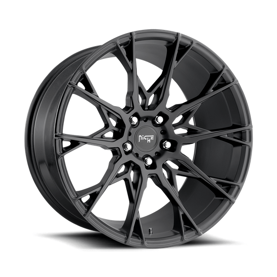 Niche 1PC M183 STACCATO 20x9 Matte Black 5x114.3 35mm